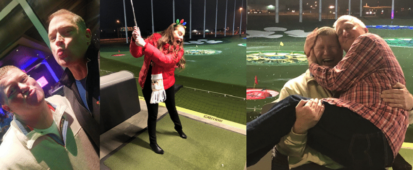 iSalus Christmas Party 2018: Golfing and Good Times